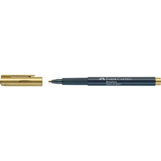 Μαρκαδόρος Faber Castell Metallic Χρυσό 160750